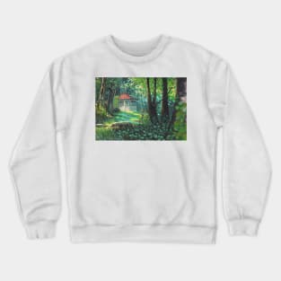 House in the forest Crewneck Sweatshirt